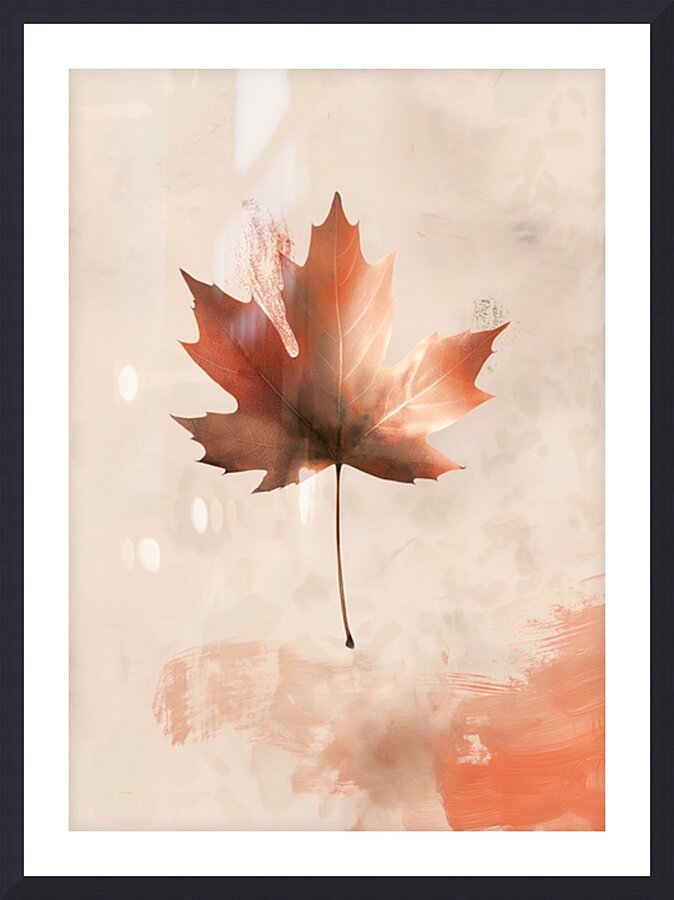 Copie de Leaf 2 Picture Frame print