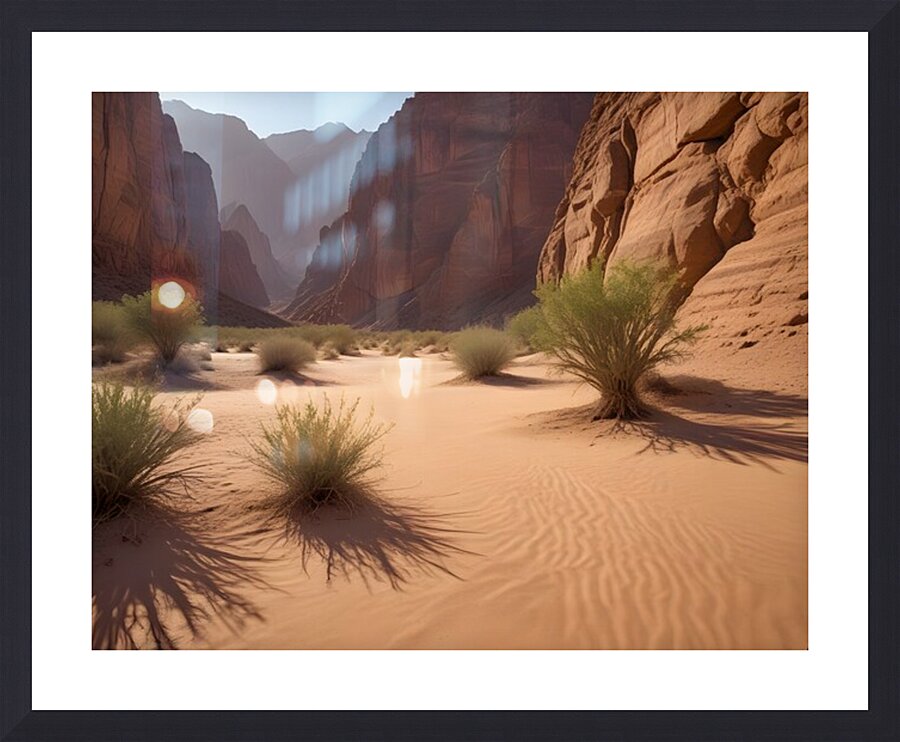 Timeless Desert Landscapes 21 Picture Frame print