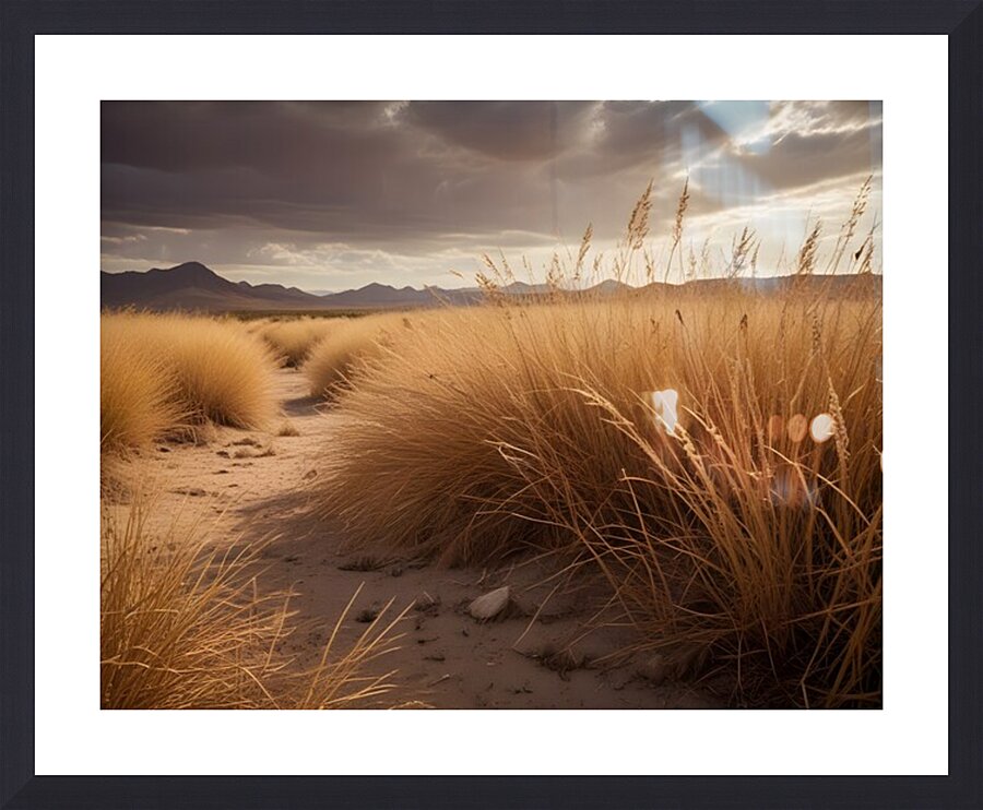 Timeless Desert Landscapes 36 Picture Frame print