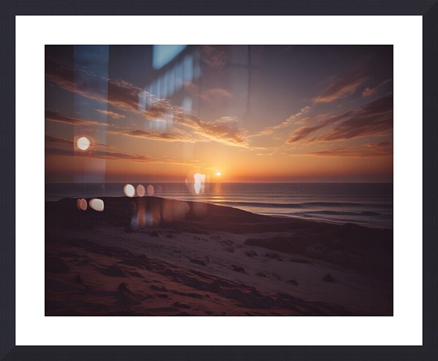 Atmospheric Weather Landscapes 61 Picture Frame print
