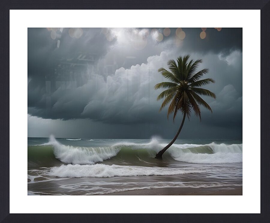 Atmospheric Weather Landscapes 2 Picture Frame print