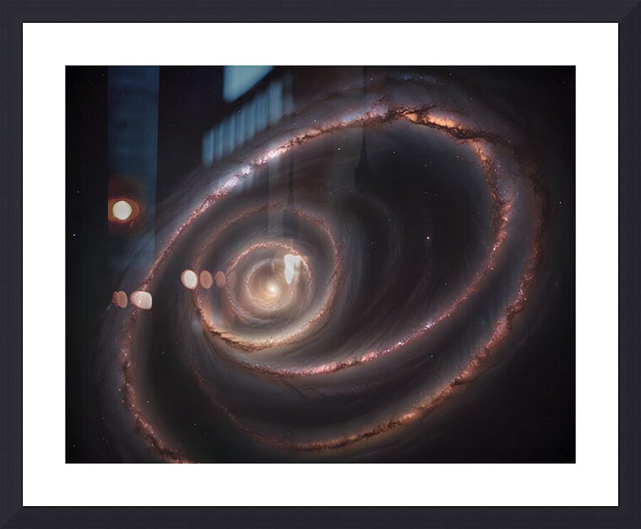Cosmic Realms 5 Picture Frame print