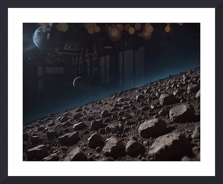 Cosmic Realms 6 Picture Frame print