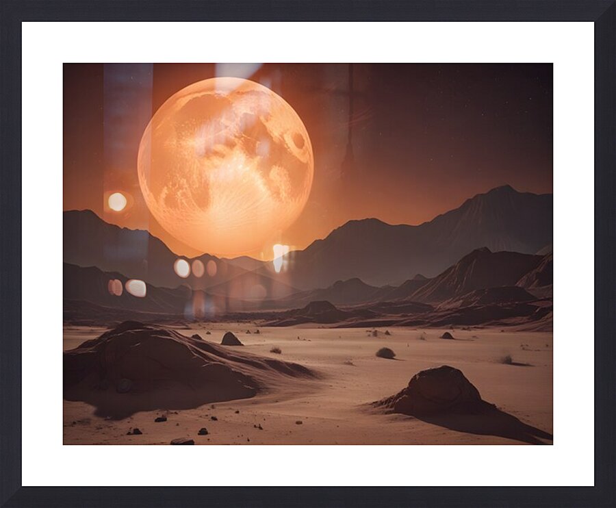 Cosmic Realms 7 Picture Frame print