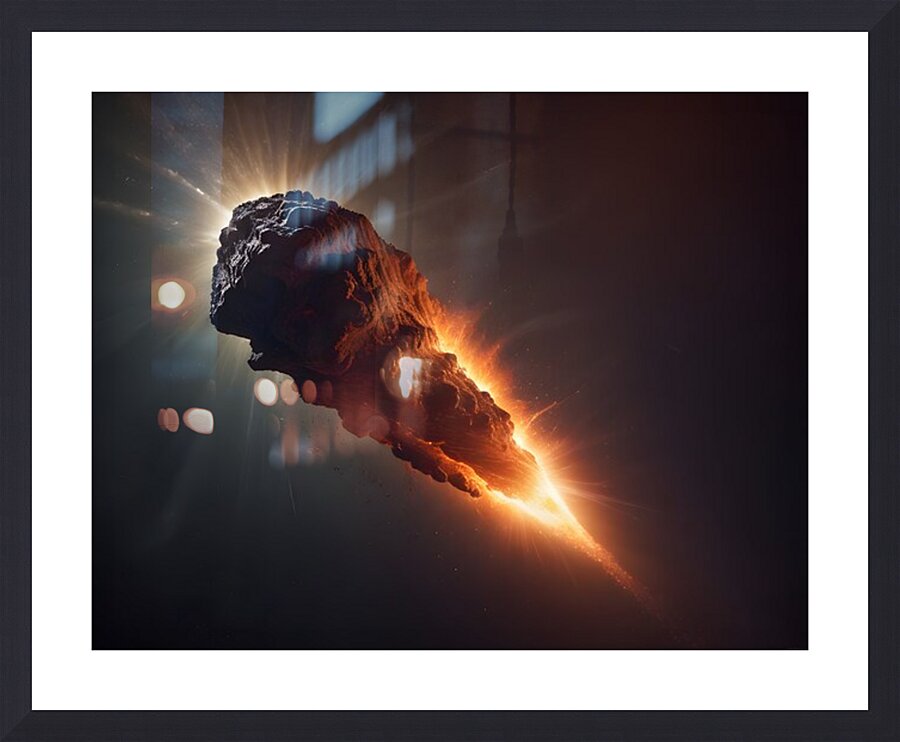 Cosmic Realms 8 Picture Frame print