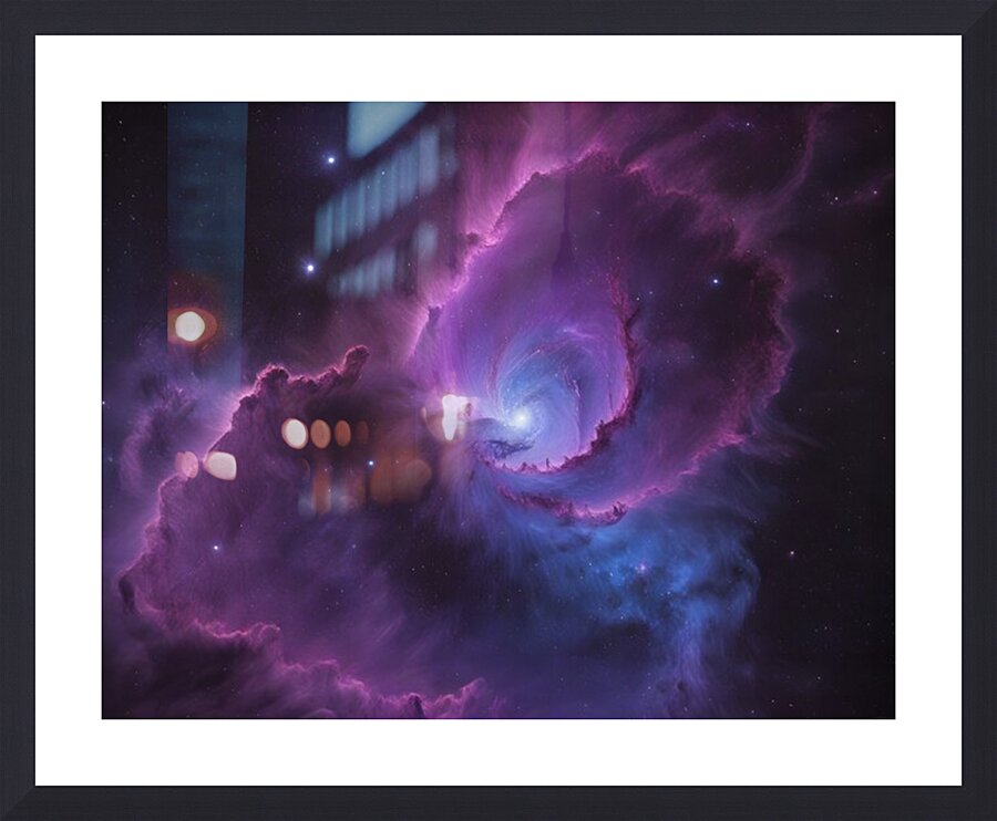 Cosmic Realms 10 Picture Frame print