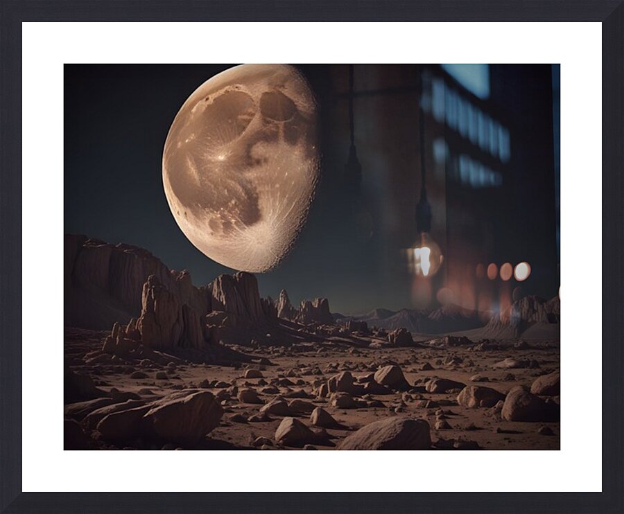 Cosmic Realms 12 Picture Frame print