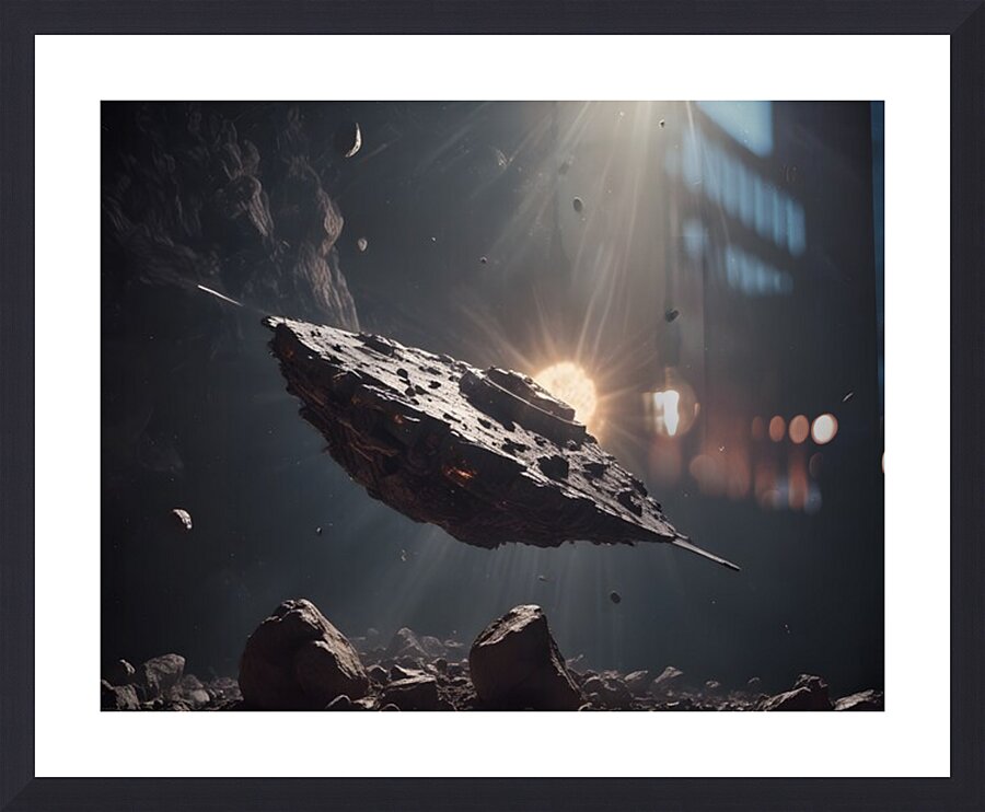 Cosmic Realms 13 Picture Frame print