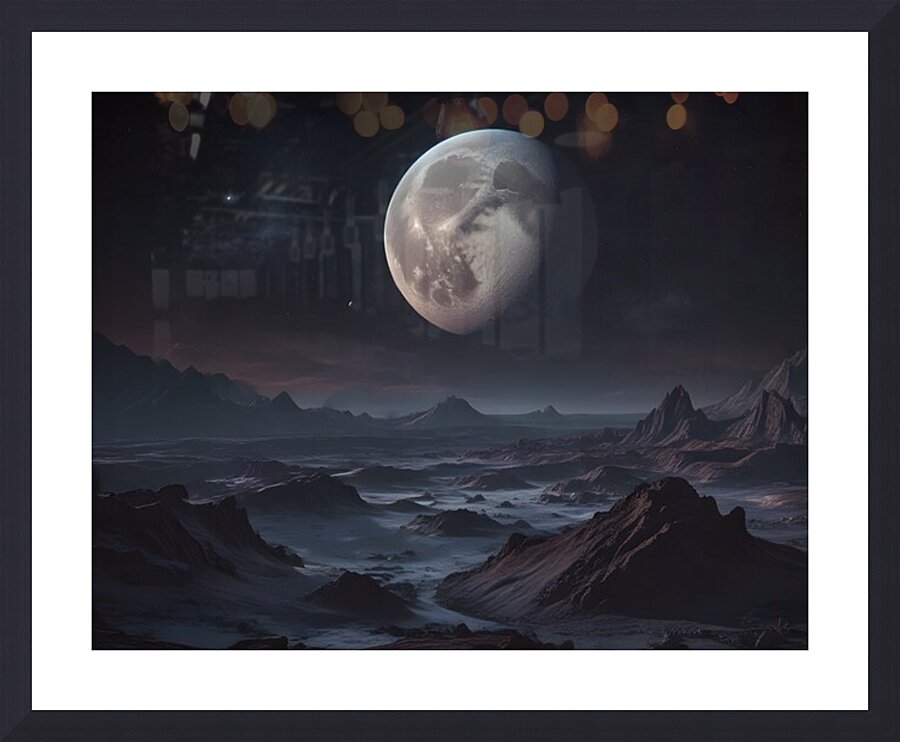 Cosmic Realms 20 Picture Frame print