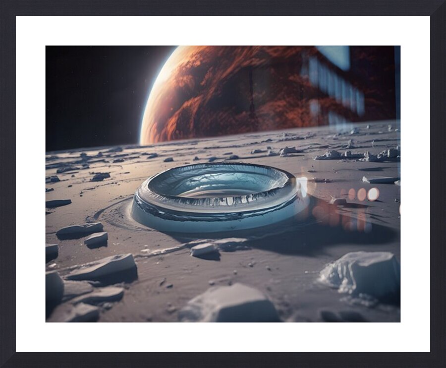 Cosmic Realms 23 Picture Frame print
