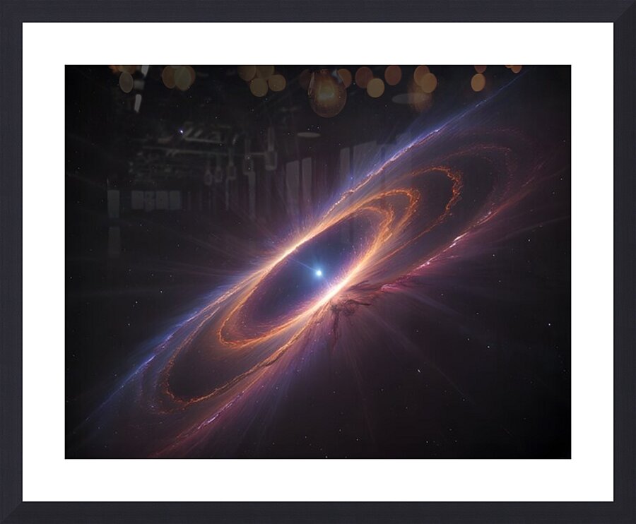 Cosmic Realms 24 Picture Frame print