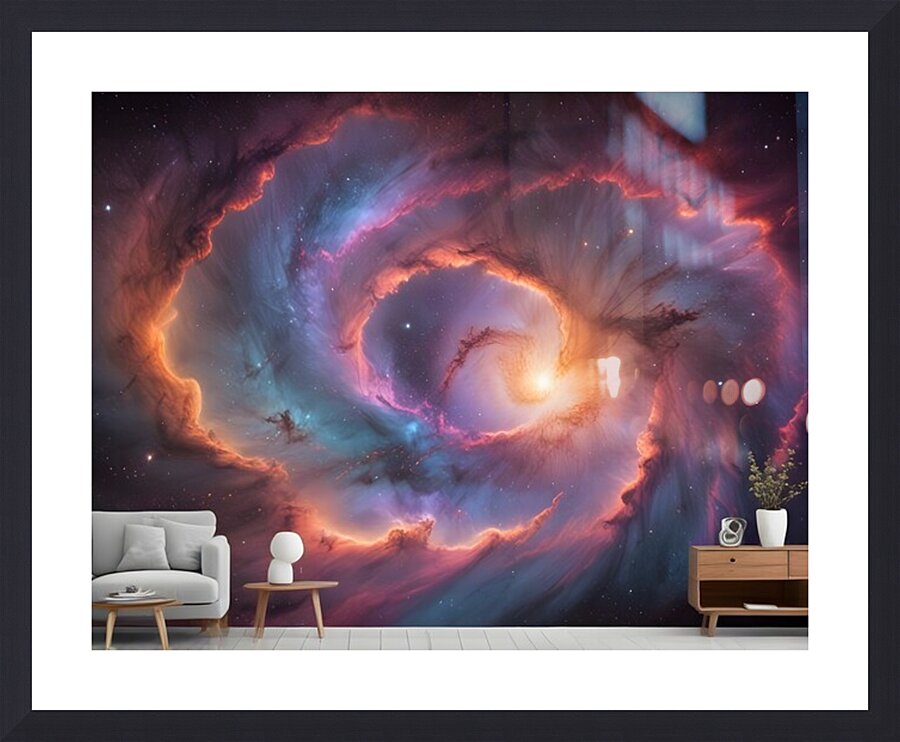 Cosmic Realms 25 Picture Frame print