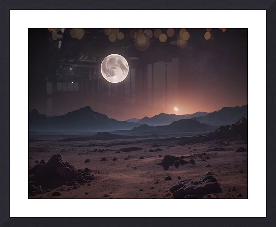 Cosmic Realms 26 Picture Frame print