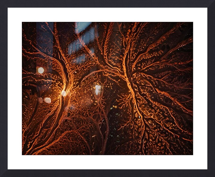 Cosmic Realms 27 Picture Frame print