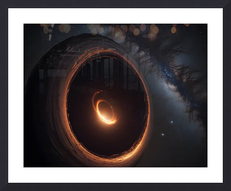 Cosmic Realms 28 Picture Frame print