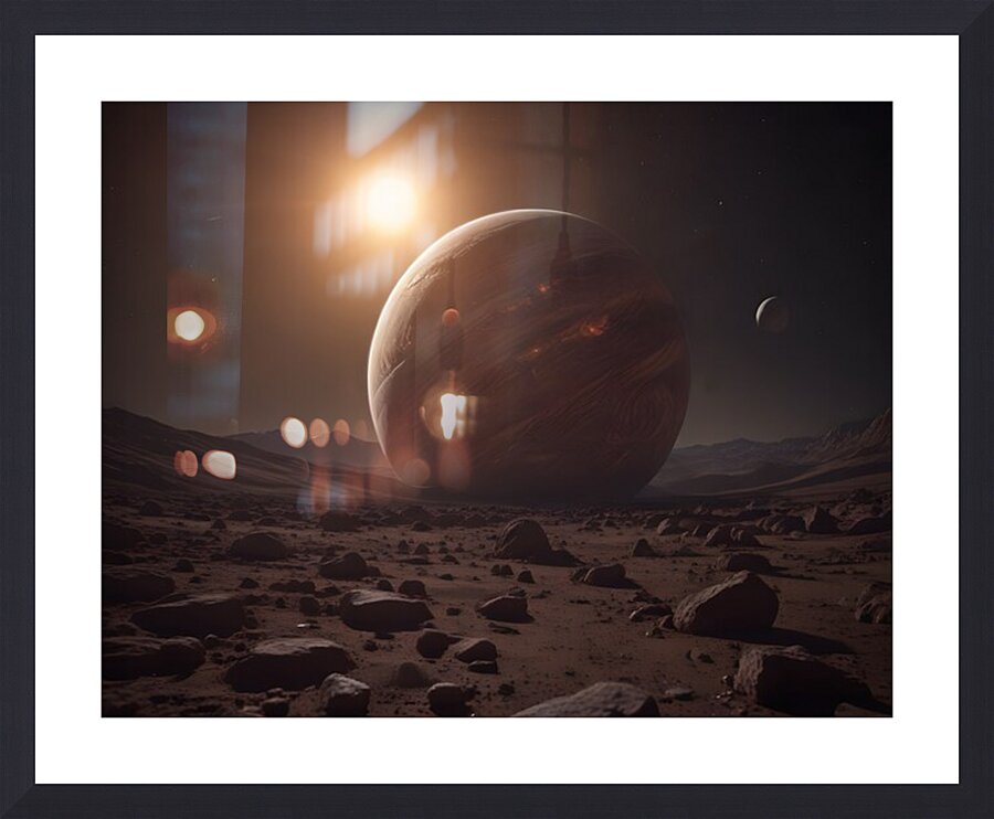 Cosmic Realms 30 Picture Frame print