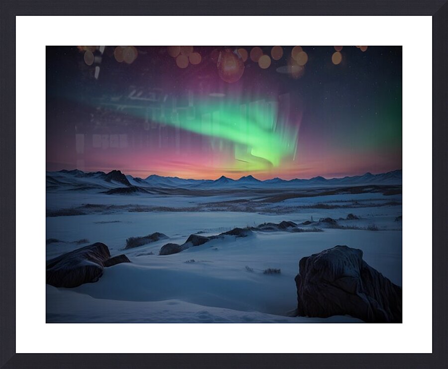 Cosmic Realms 31 Picture Frame print