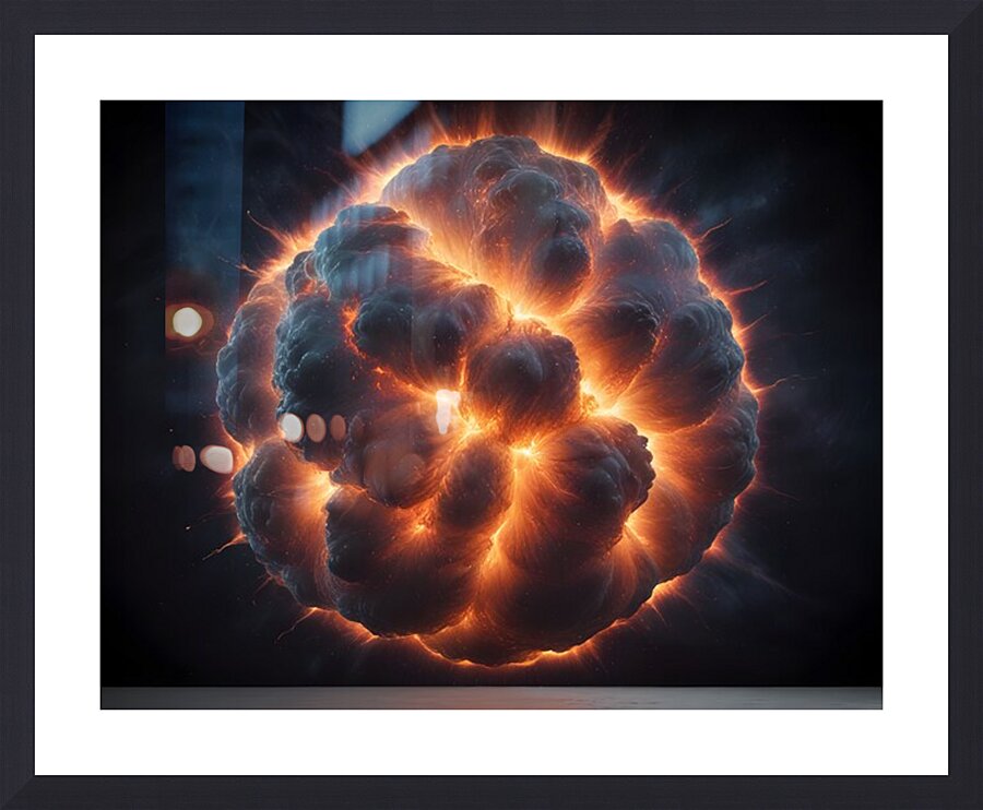Cosmic Realms 34 Picture Frame print