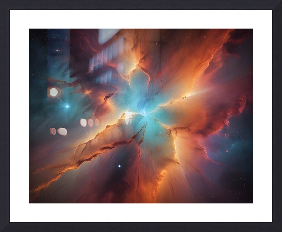 Cosmic Realms 35 Picture Frame print