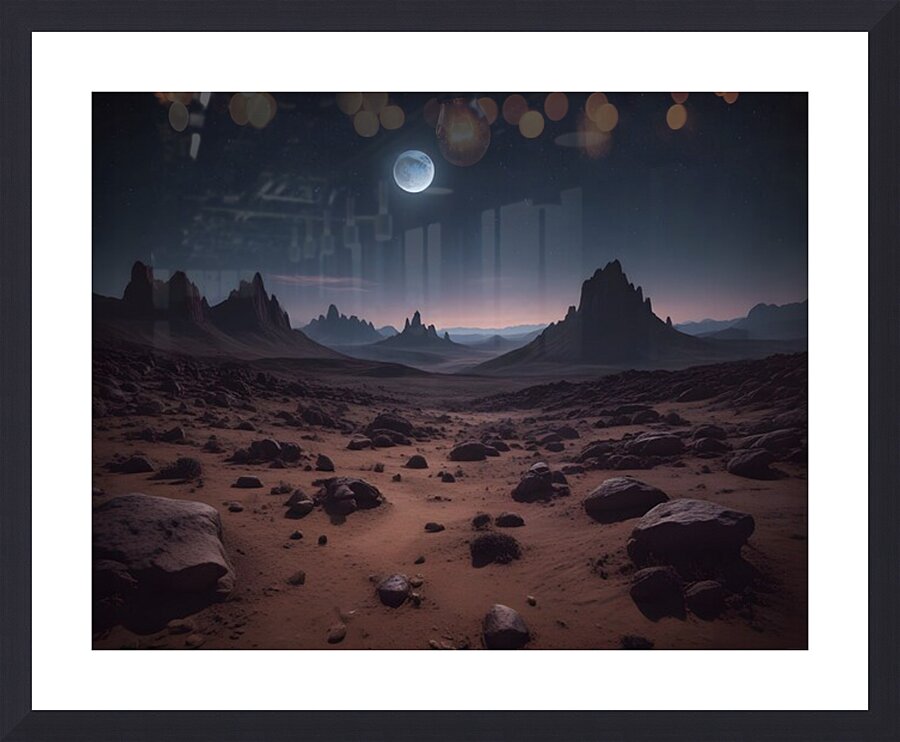 Cosmic Realms 36 Picture Frame print