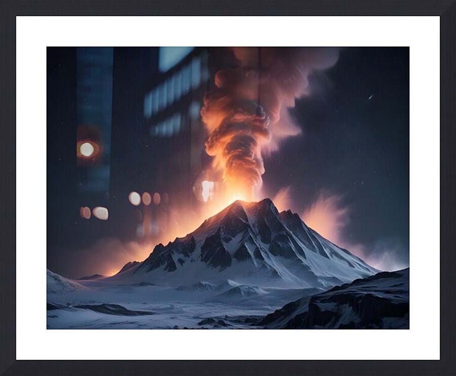 Cosmic Realms 38 Picture Frame print
