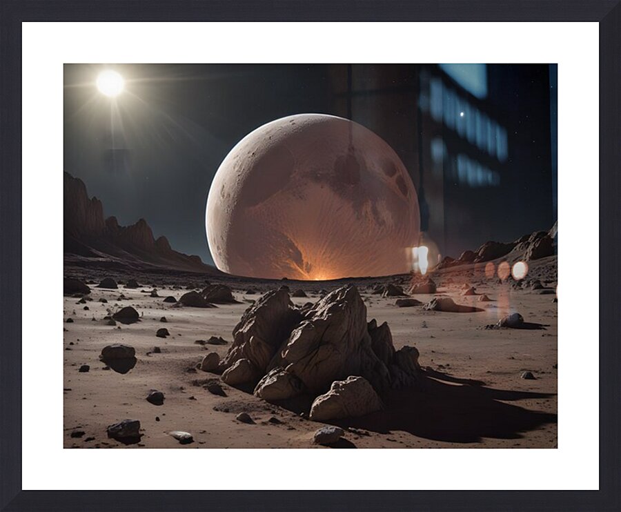 Cosmic Realms 47 Picture Frame print