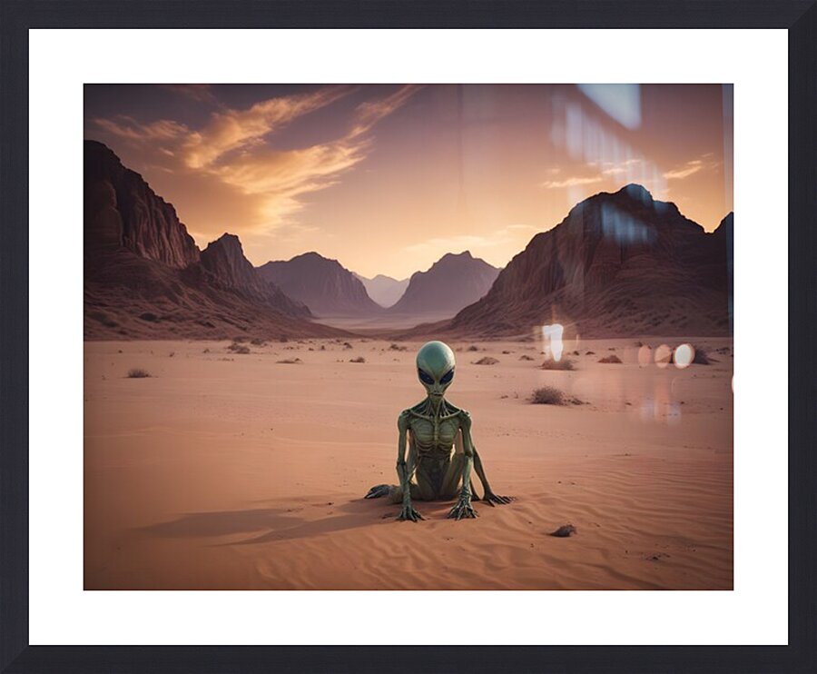 Cosmic Realms 53 Picture Frame print