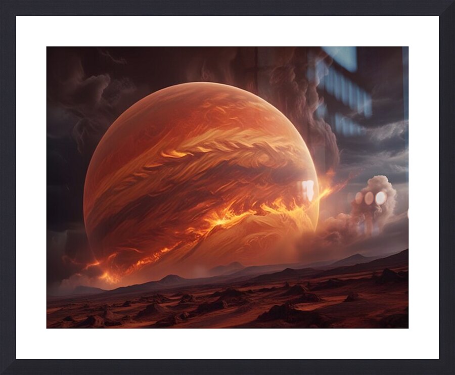 Cosmic Realms 58 Picture Frame print
