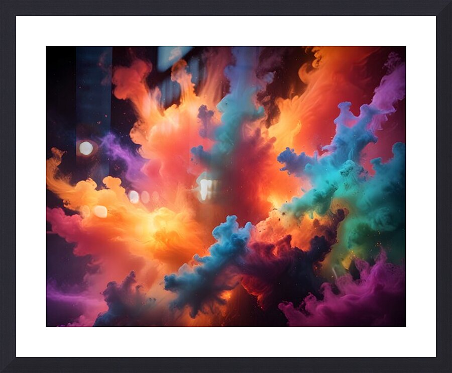 Cosmic Realms 63 Picture Frame print