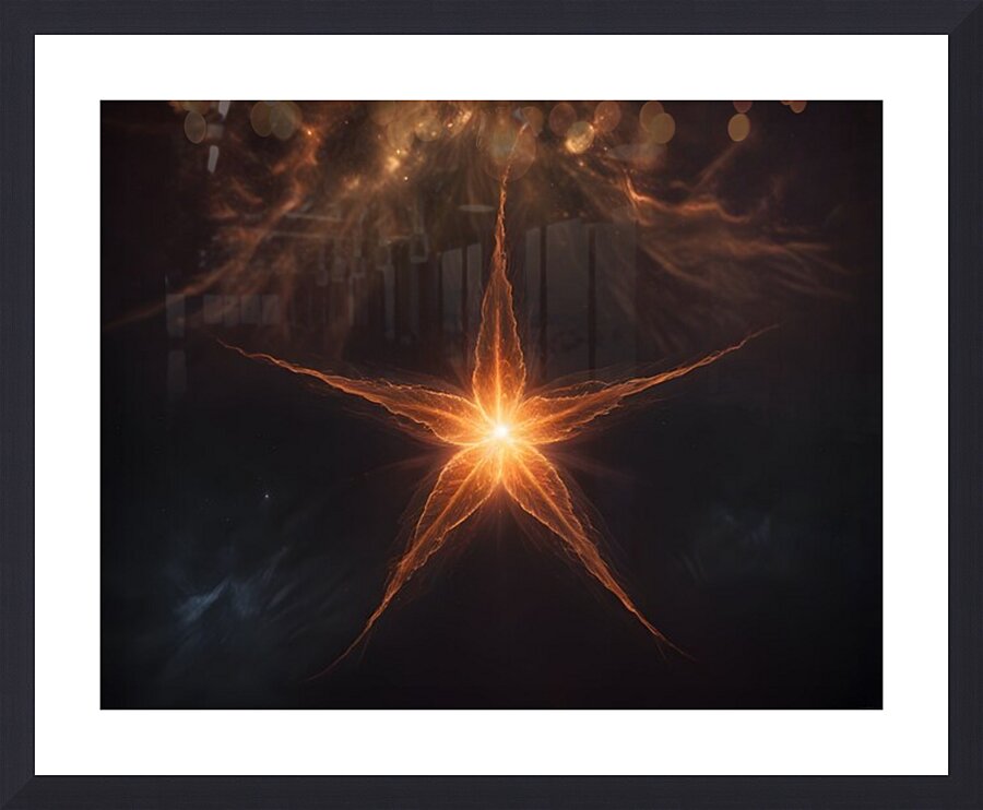 Cosmic Realms 70 Picture Frame print