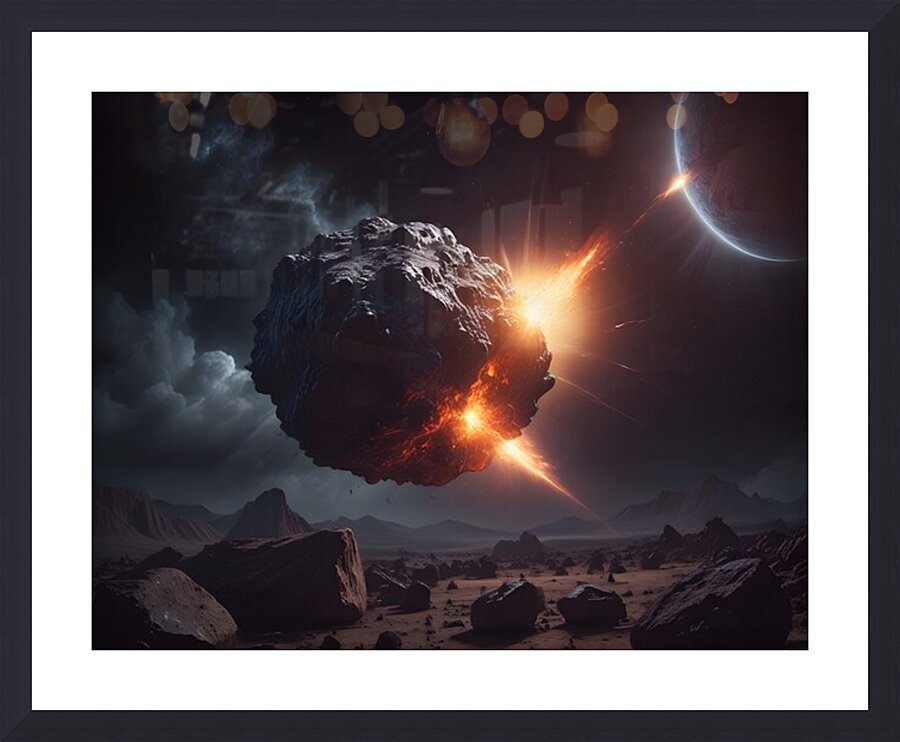 Cosmic Realms 72 Picture Frame print