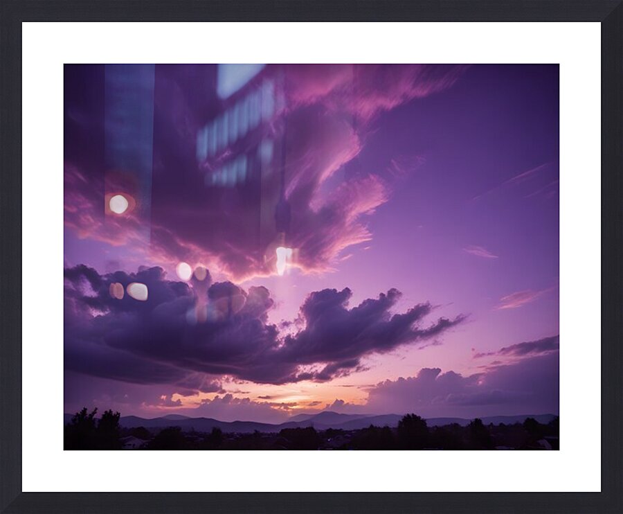 Cosmic Realms 1 Picture Frame print