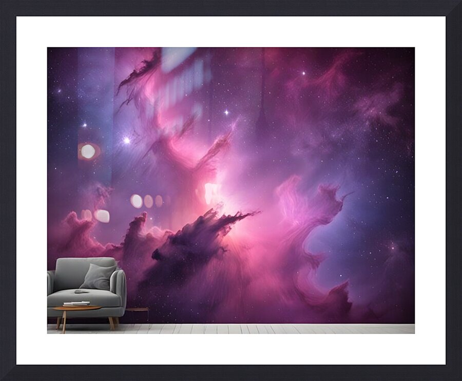 Cosmic Realms 2 Picture Frame print
