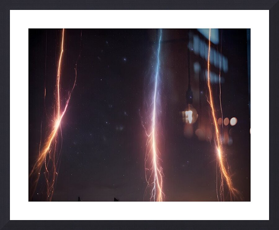 Cosmic Realms 10 Picture Frame print