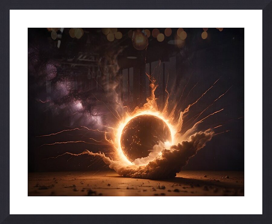 Cosmic Realms 13 Picture Frame print