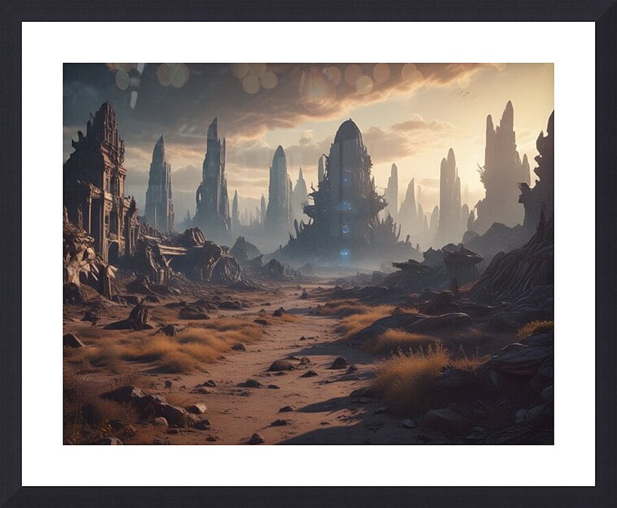 Cosmic Realms 24 Picture Frame print