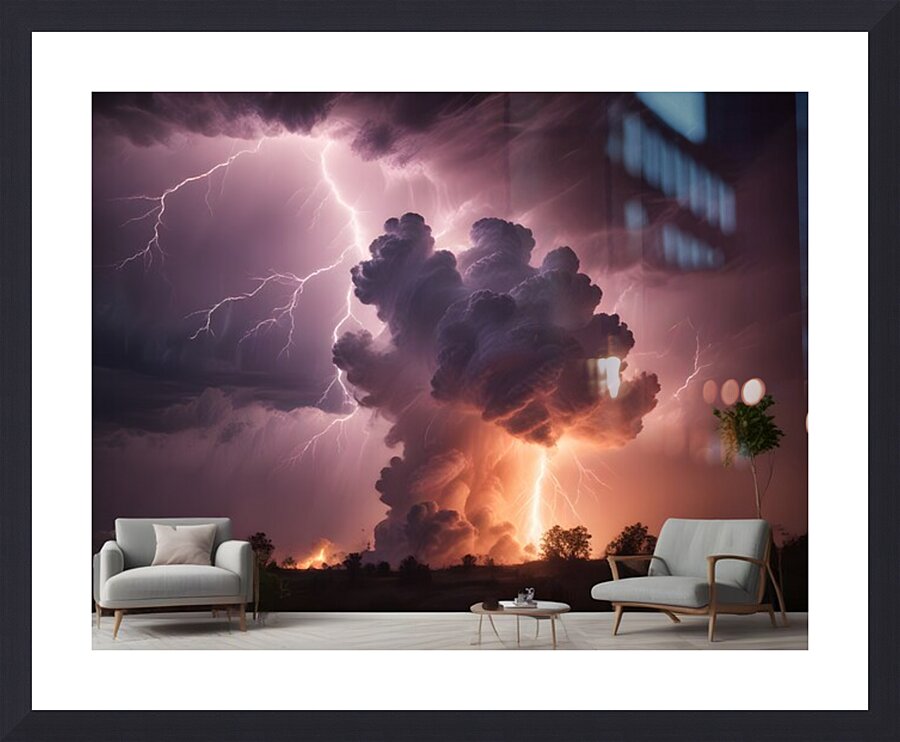 Cosmic Realms 30 Picture Frame print