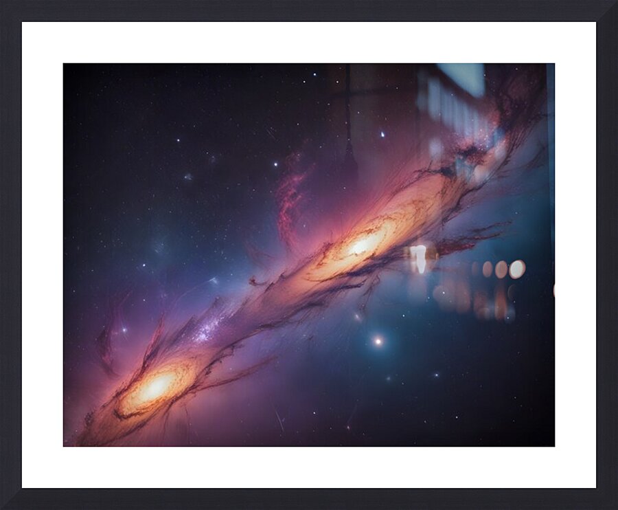 Cosmic Realms 31 Picture Frame print