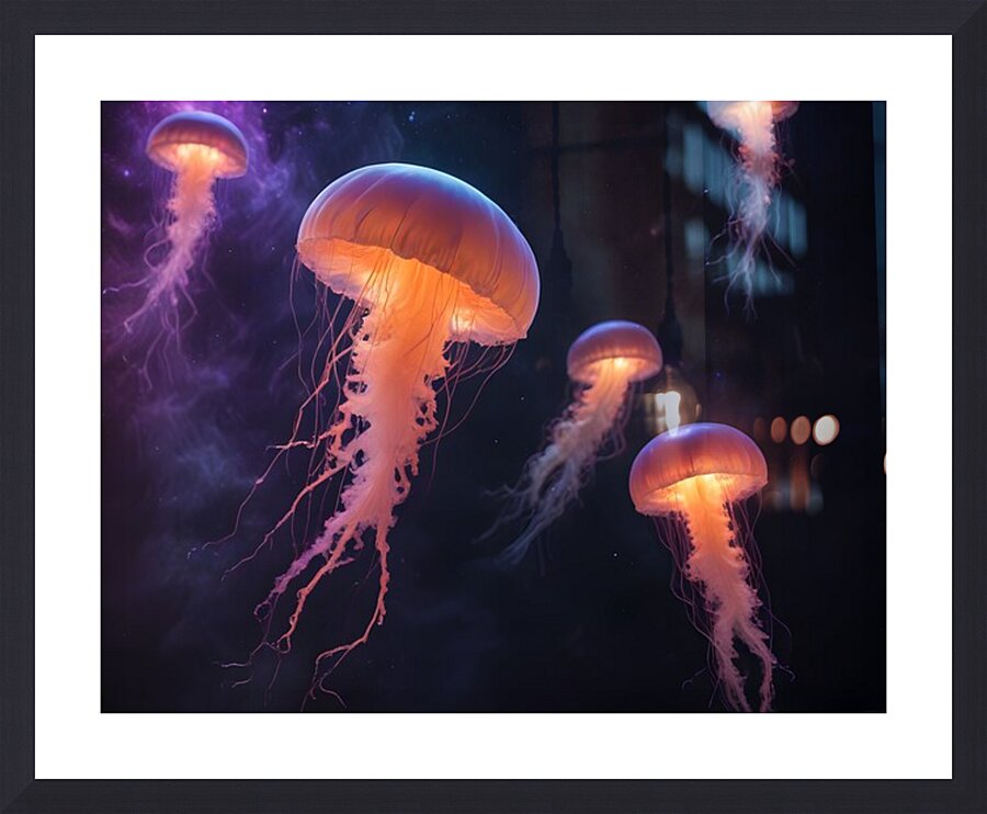 Cosmic Realms 38 Picture Frame print