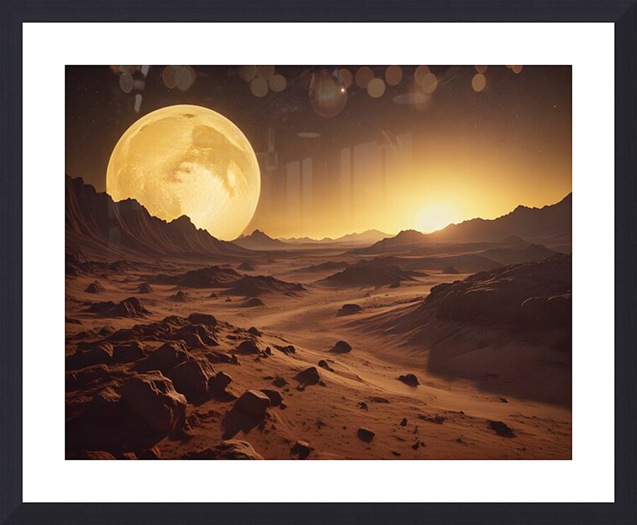 Cosmic Realms 48 Picture Frame print