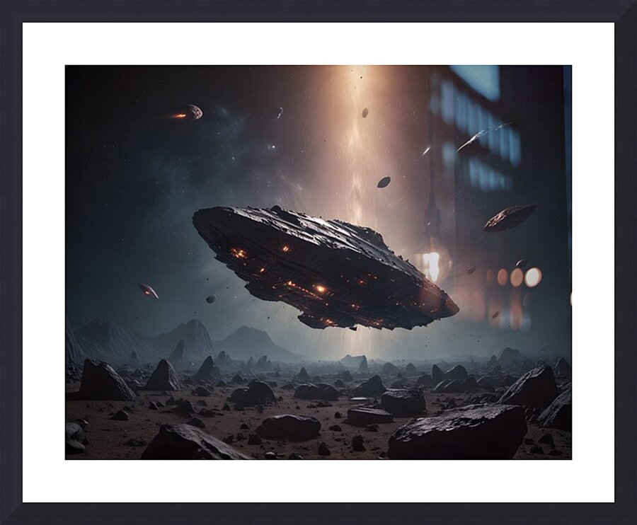 Cosmic Realms 61 Picture Frame print