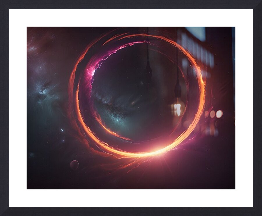 Cosmic Realms 70 Picture Frame print