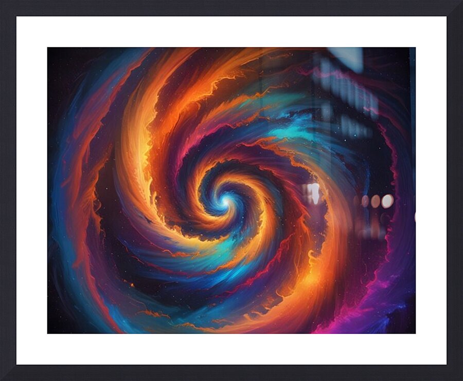 Cosmic Realms 1 Picture Frame print
