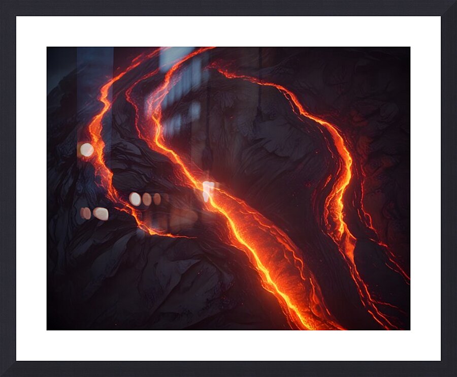 Cosmic Realms 21 Picture Frame print