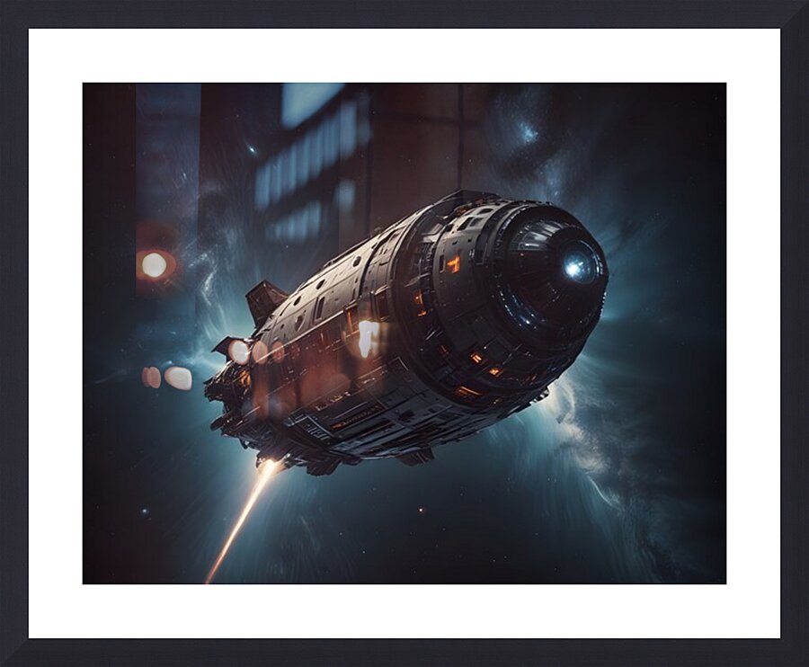 Cosmic Realms 24 Picture Frame print