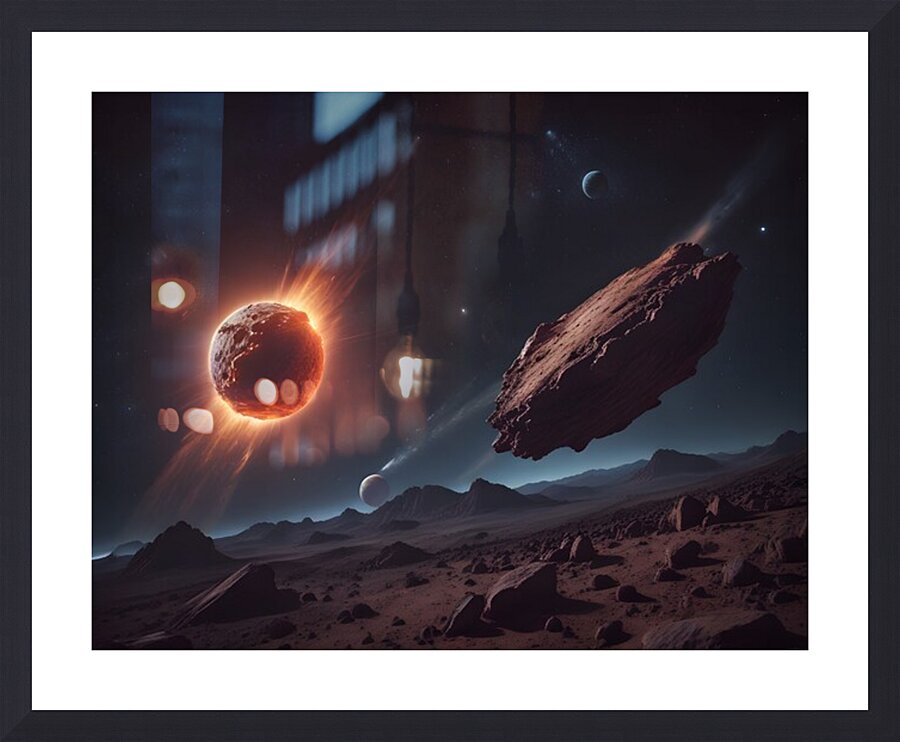 Cosmic Realms 25 Picture Frame print