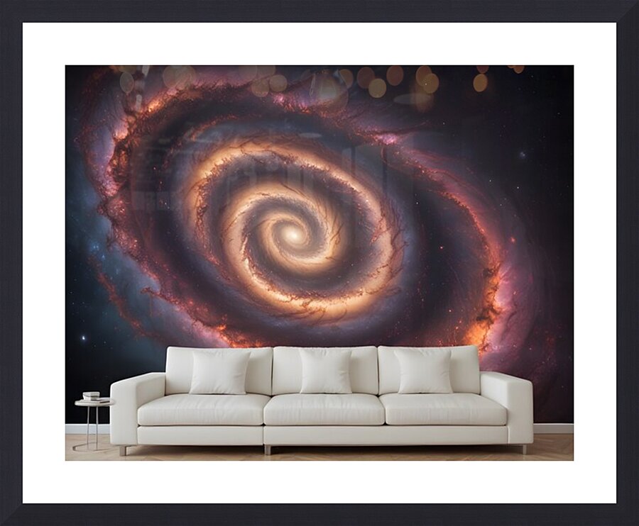Cosmic Realms 34 Picture Frame print