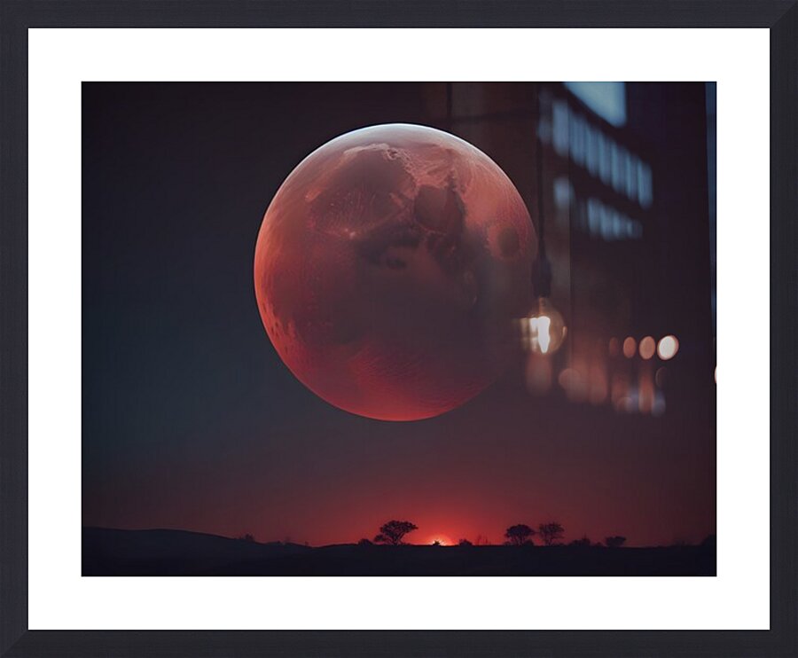 Cosmic Realms 35 Picture Frame print