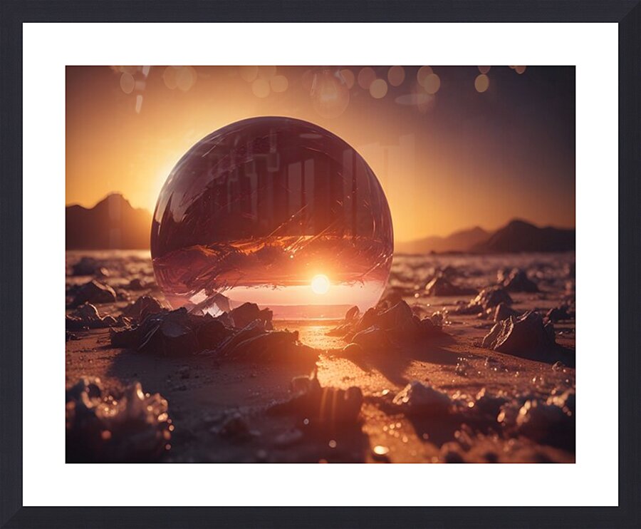 Cosmic Realms 38 Picture Frame print