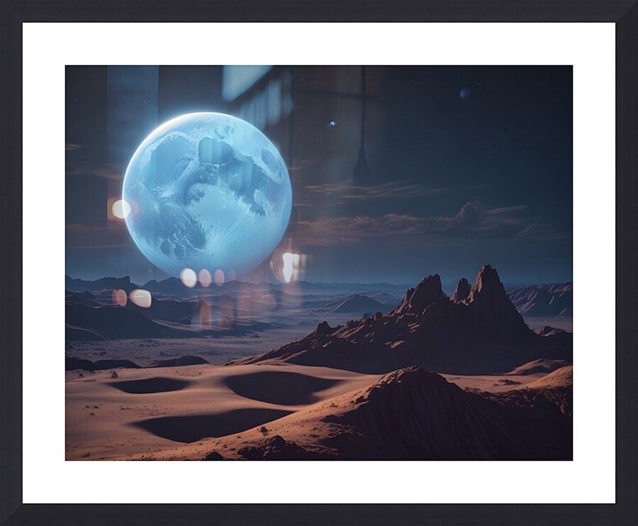 Cosmic Realms 40 Picture Frame print